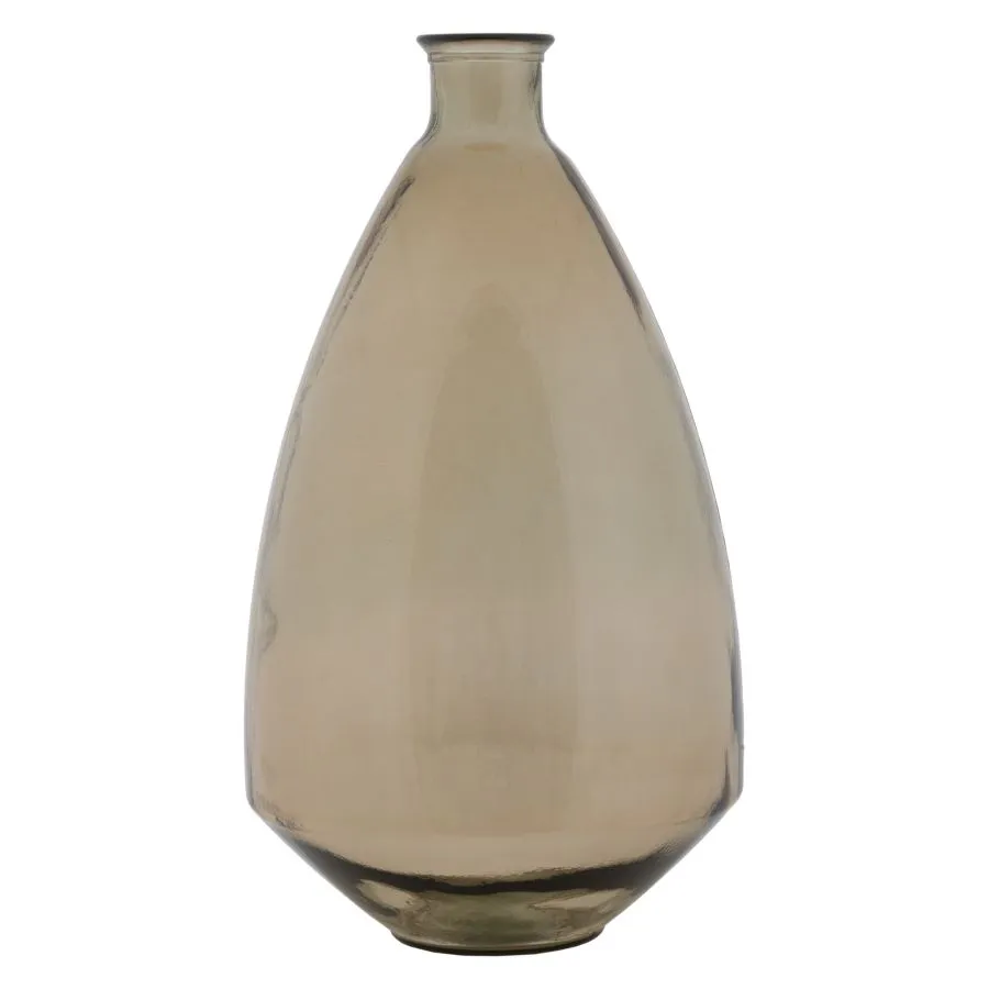 Wazon JARRON ADOBE ze Szkła Recyklingowanego 33X60 cm (WYPRODUKOWANY W HISZPANII)